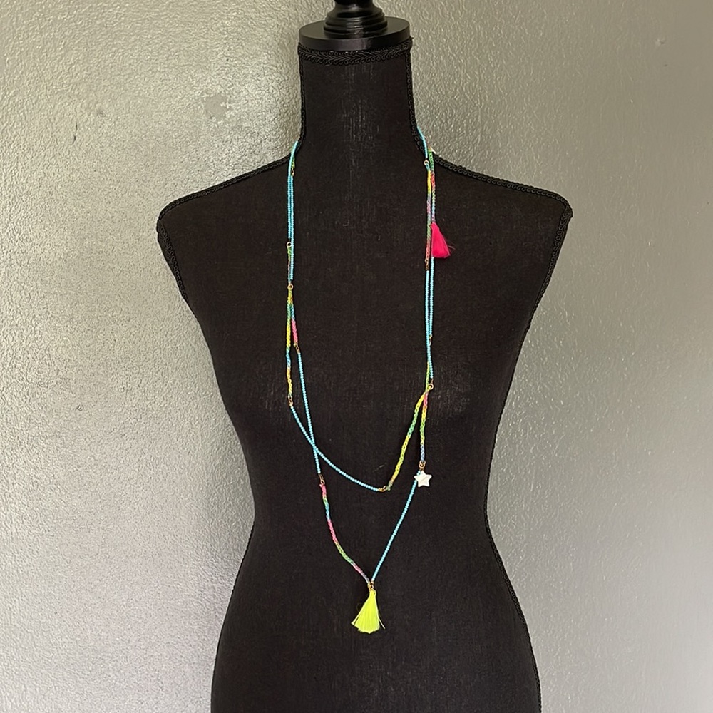 Rainbow Necklace View 3
